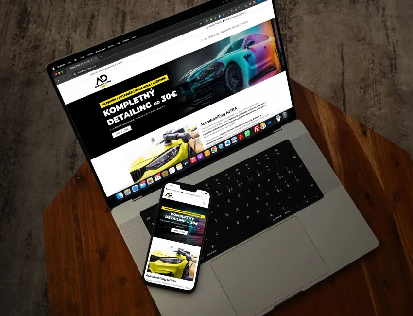 Website for Autodetailingnitra.sk