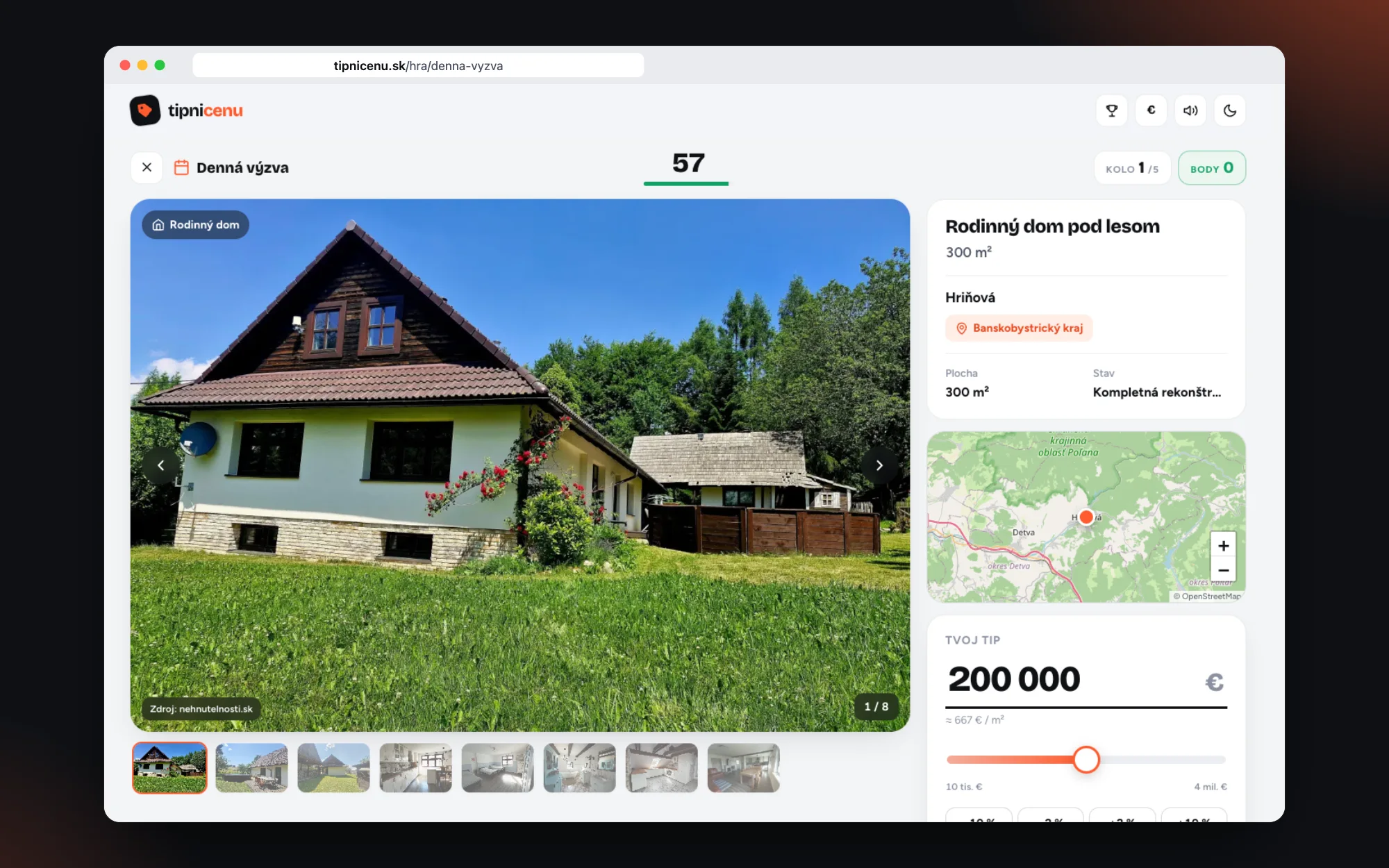 Tipni cenu am Computer – Hausfotos, Eckdaten, Karte und Preistipp