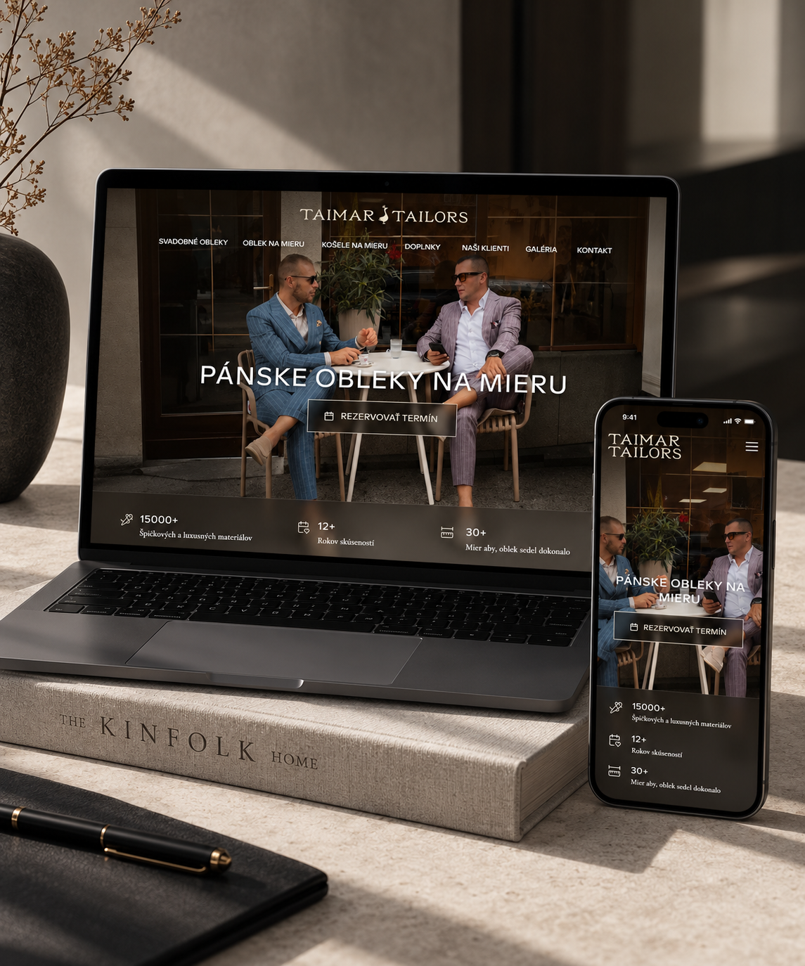 Web application for Taimar.sk