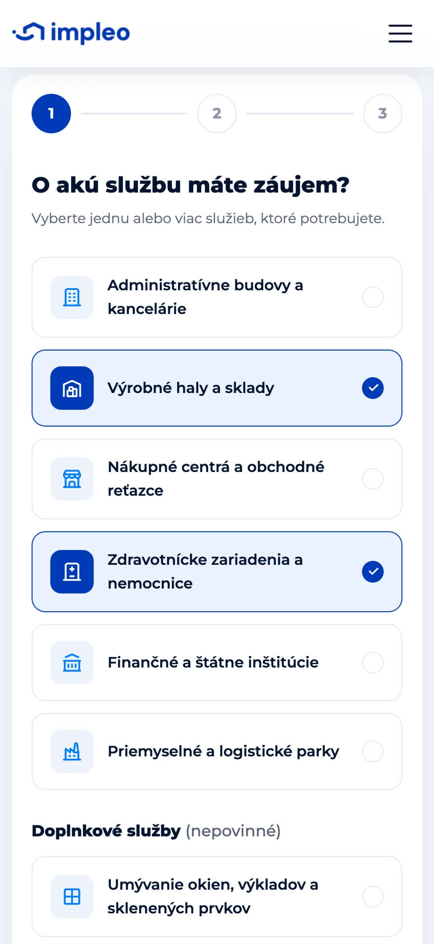 impleo.sk — iPhone 16 Pro Max · 440 × 956