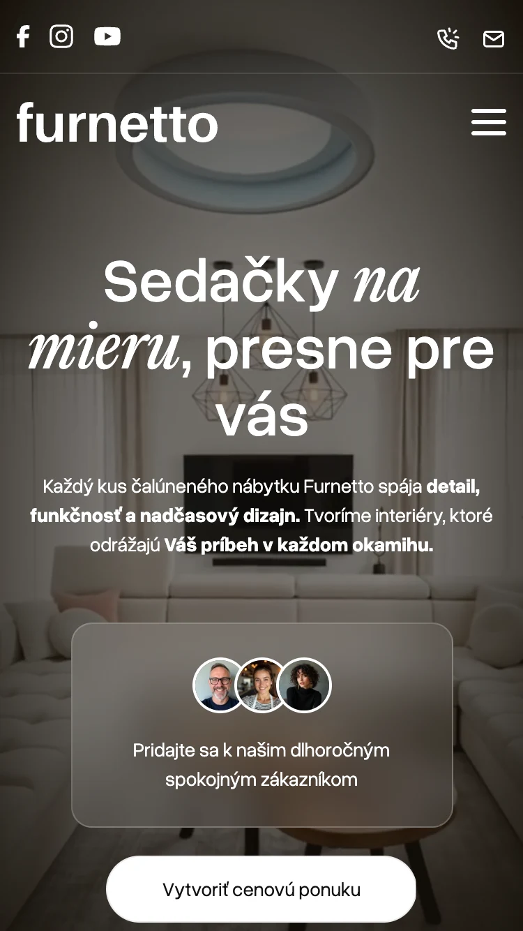 sedackynamieru.sk — iPhone SE · 375 × 667