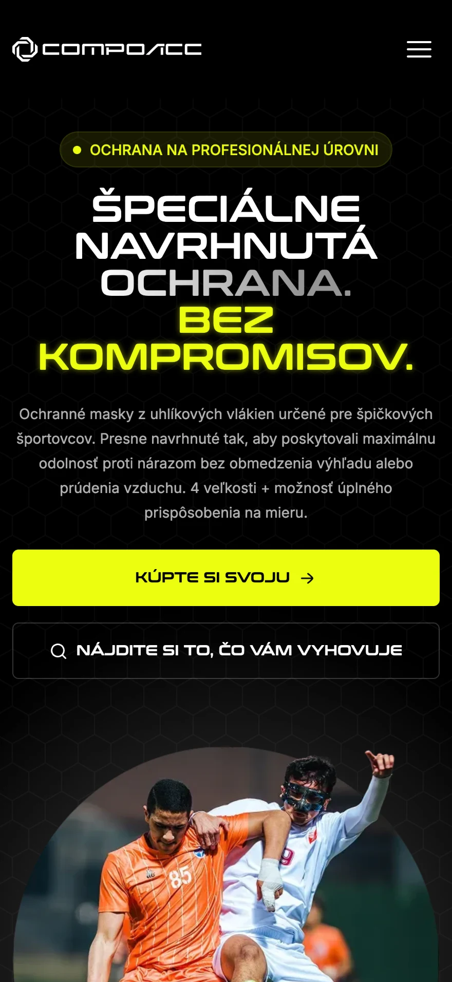 compoacc.com/sk — iPhone 16 Pro Max · 440 × 956