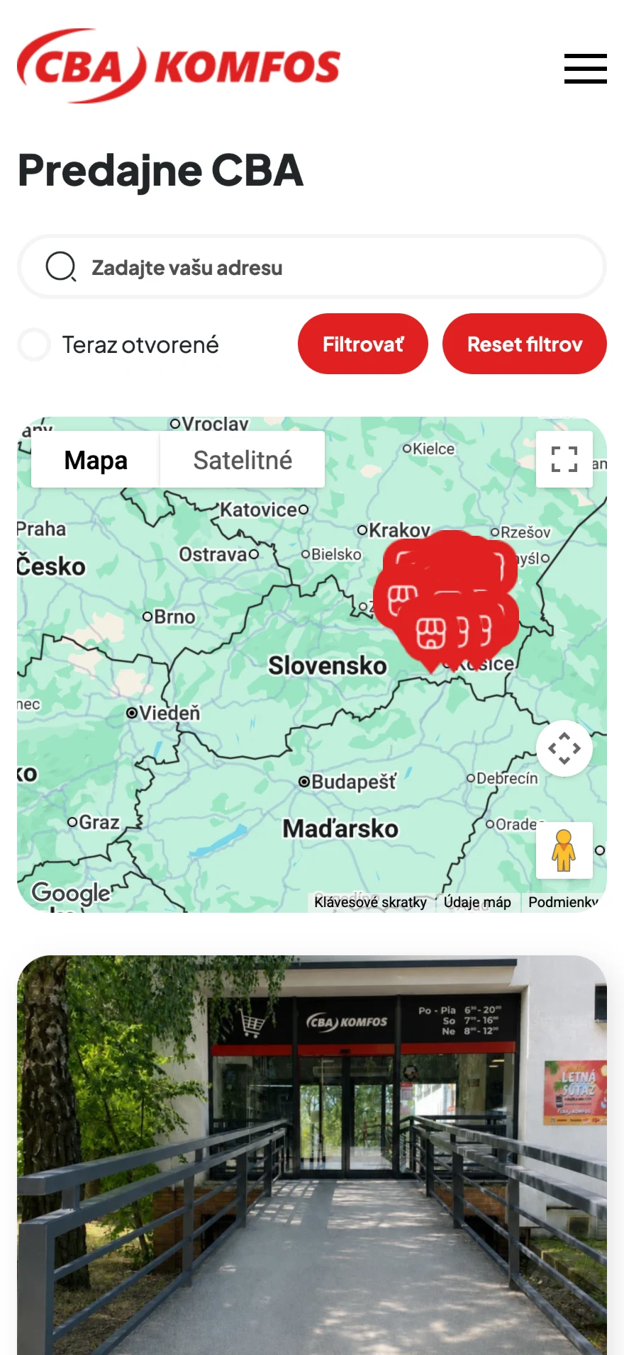 komfos.sk — iPhone 16 Pro Max · 440 × 956