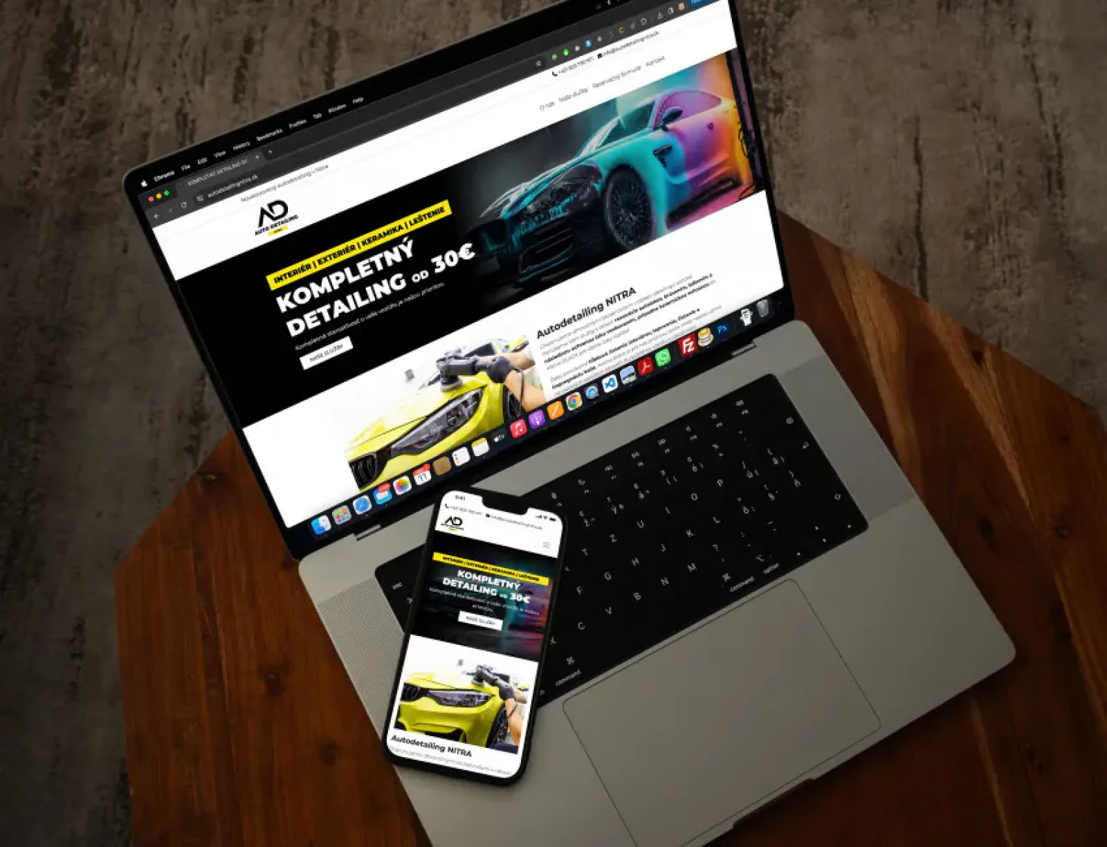 Website für Autodetailingnitra.sk