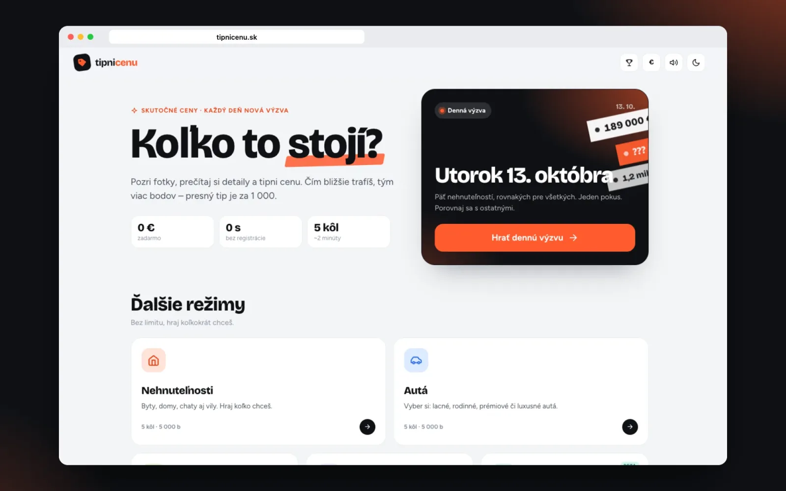 Ako sme postavili webovú hru Tipni cenu: od nápadu po spustenie