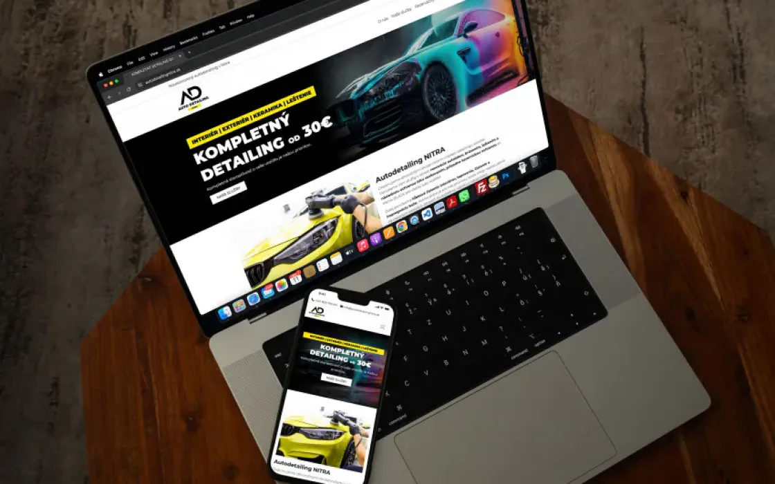 Website for Autodetailingnitra.sk