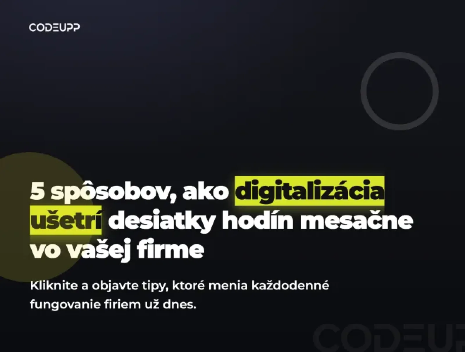 5 ways digitalization saves dozens of hours a month in your company